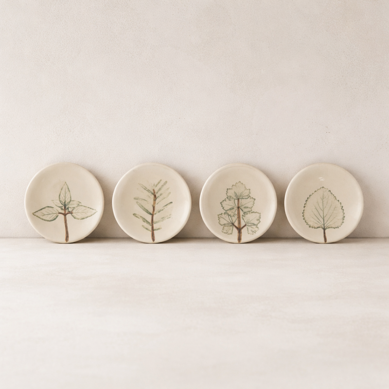 Botanical Sketch Saucer