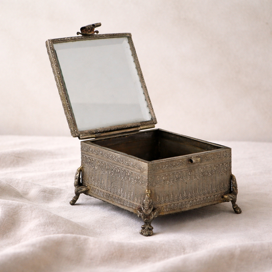 Brass Beveled Box