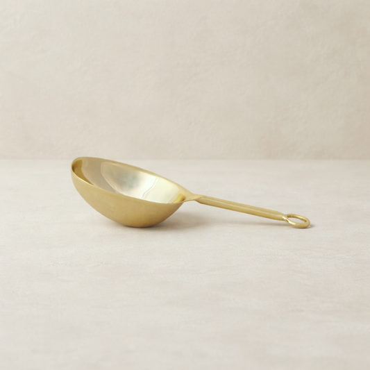Gold Tone Scoop