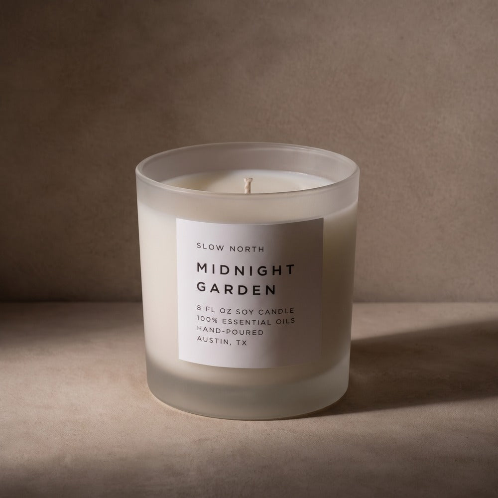 Slow North Candles, Midnight Garden