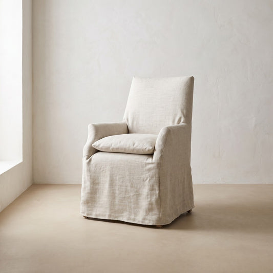 Cece Slipcovered Dining Chair