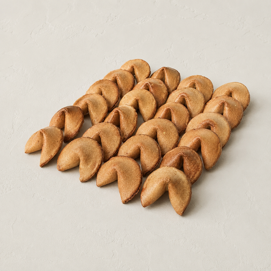 Ceramic Fortune Cookie