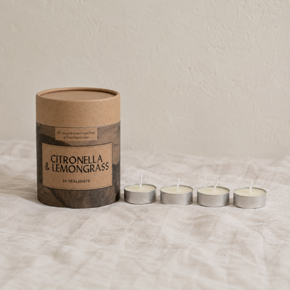 Citronella & Lemongrass Tealights (Set of 24)