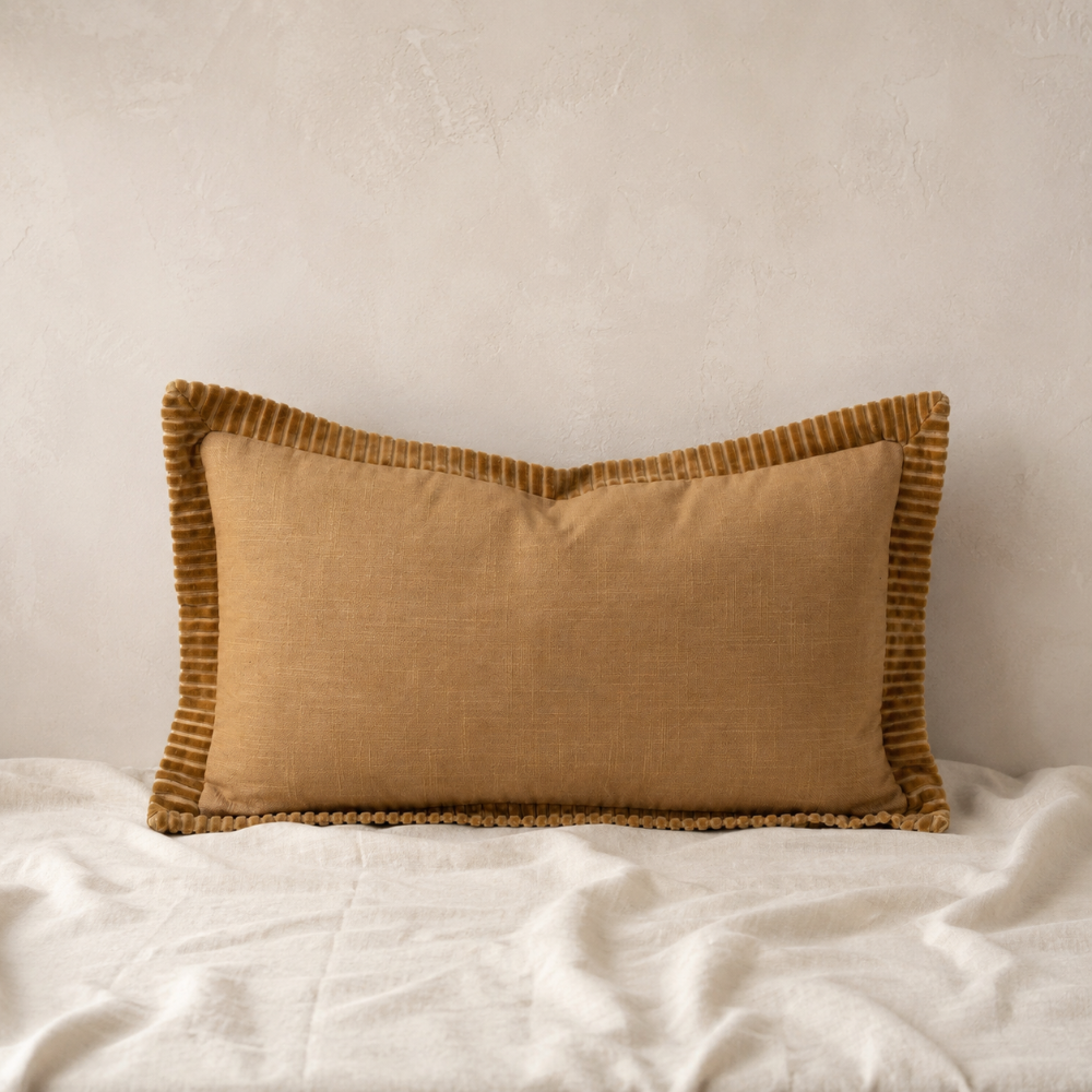 Corded Edge Lumbar Pillow - 21"x12"