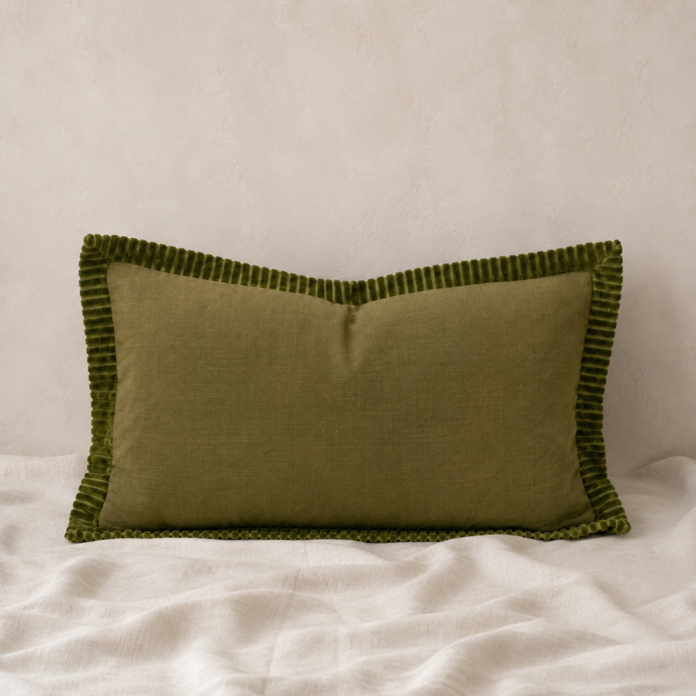 Corded Edge Lumbar Pillow - 21"x12"