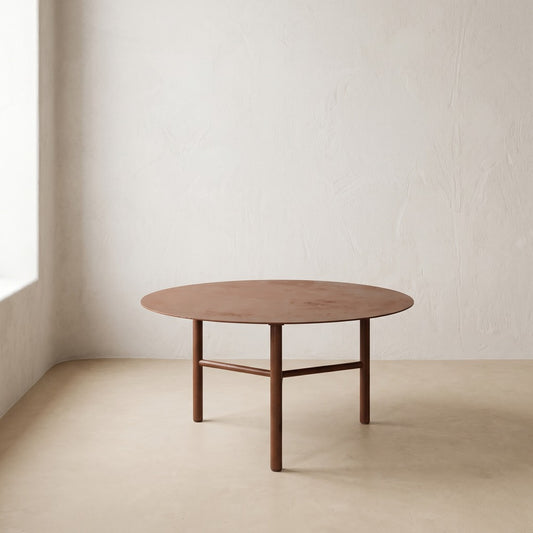 Corten Steel Outdoor Low Table