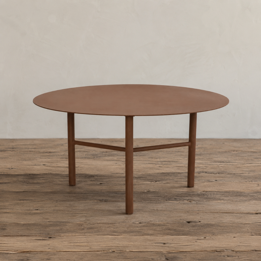 Corten Steel Outdoor Low Table