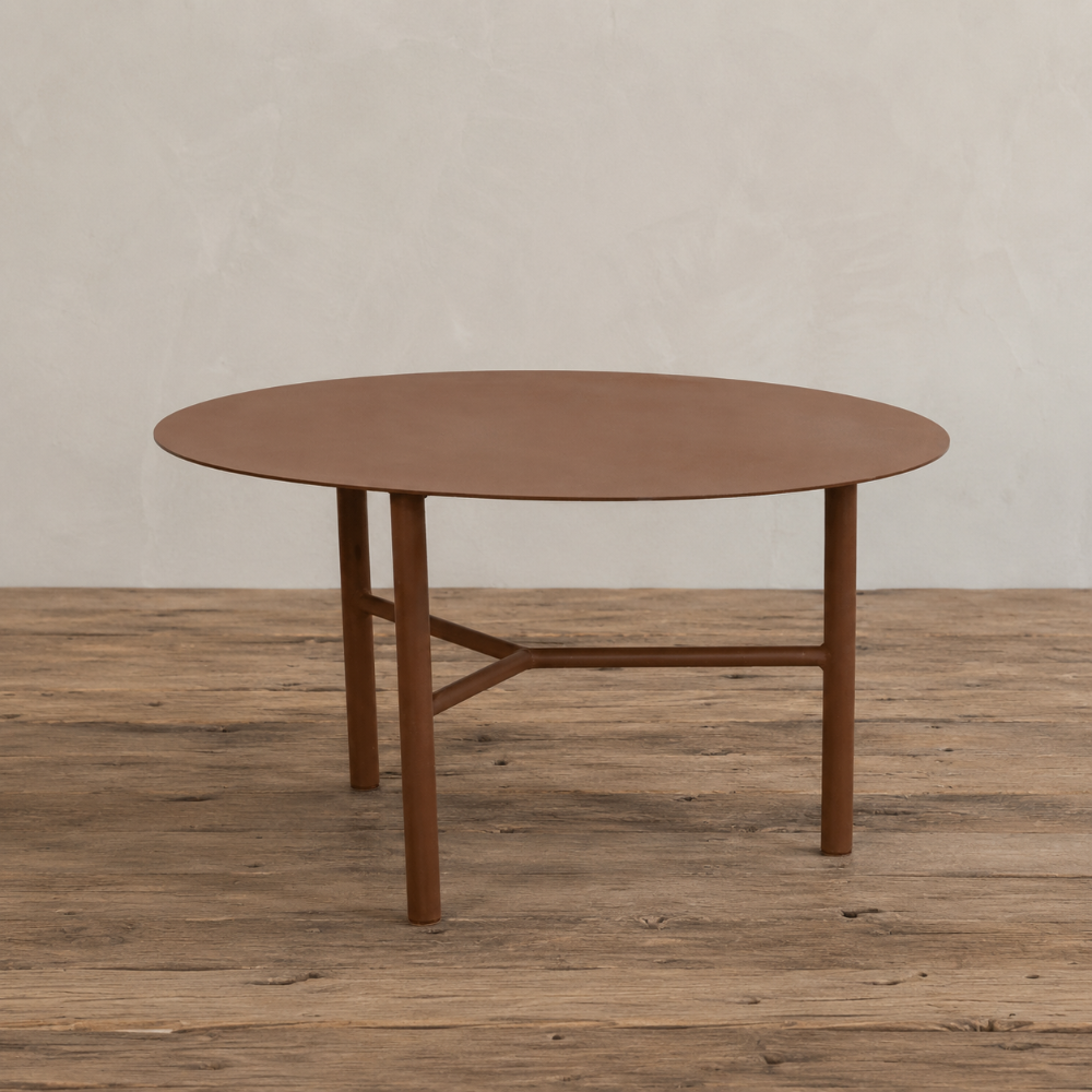 Corten Steel Outdoor Low Table