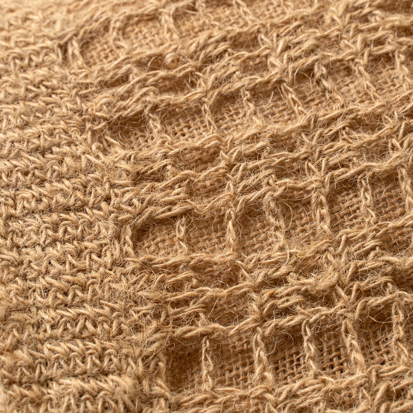 Crochet Jute Pouch