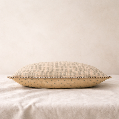 Dash Block Print Lumbar Pillow