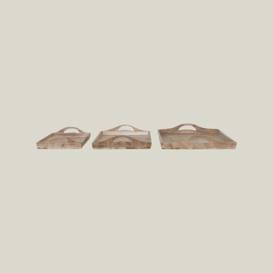 Acacia Tray With Handles