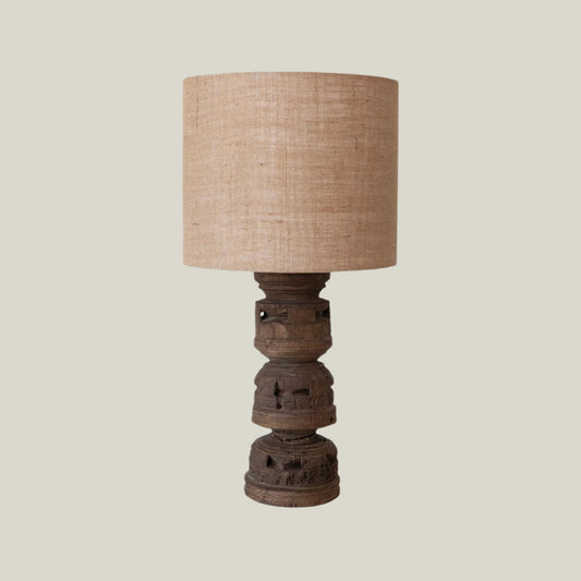 Reclaimed Wood Lamp