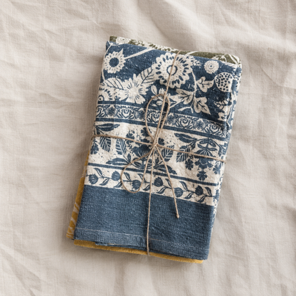Floral Cotton Tea Towels (Set of 3)