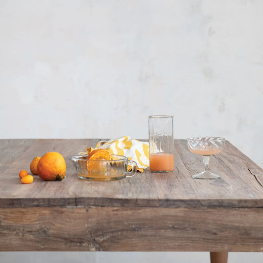 Fluted Glass Juicer