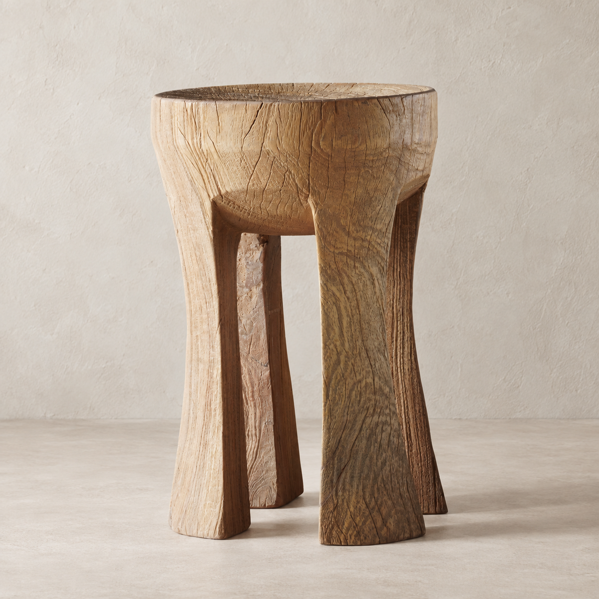 Footed Stool