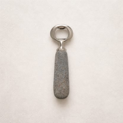 Found Stone Bottle Opener