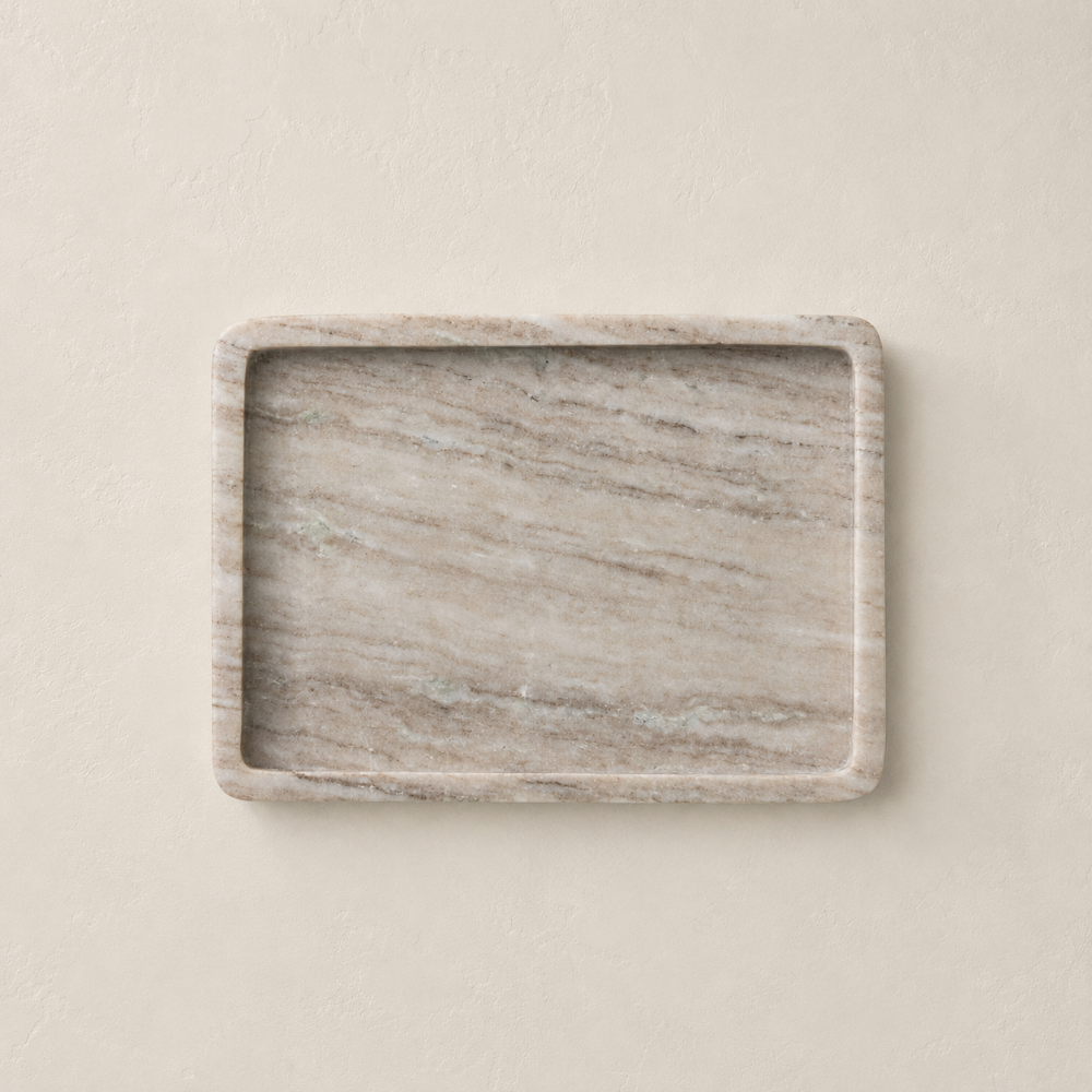 Gallery Rim Marble Tray