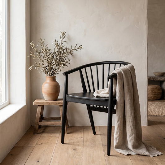 Giselle Dining Chair, styled at home