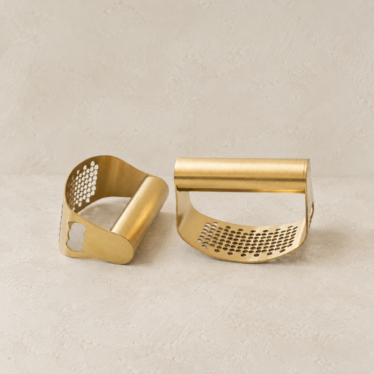 Gold Tone Garlic Rocker