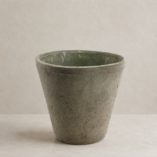 Gray-Wash Terracotta Pot