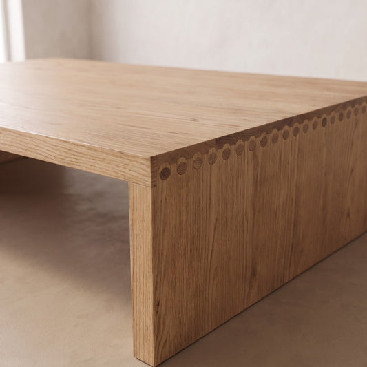 Hawthorne Ash Coffee Table, detail