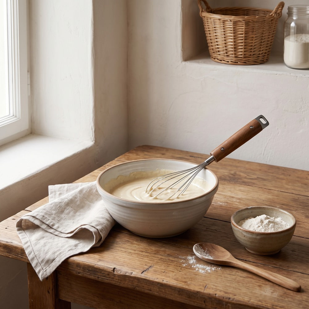 Heirloom Whisk, styled at home