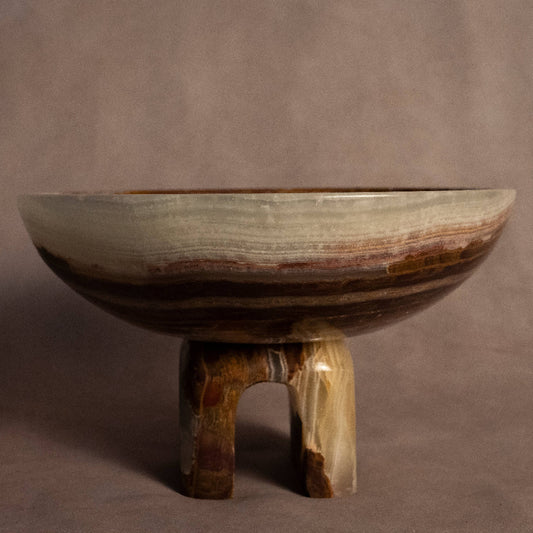 Heirloom Arched Onyx Bowl