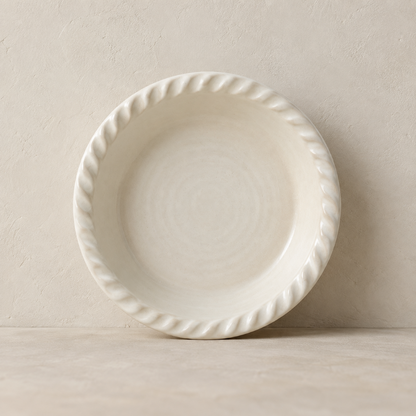Heirloom Ivory Pie Plate