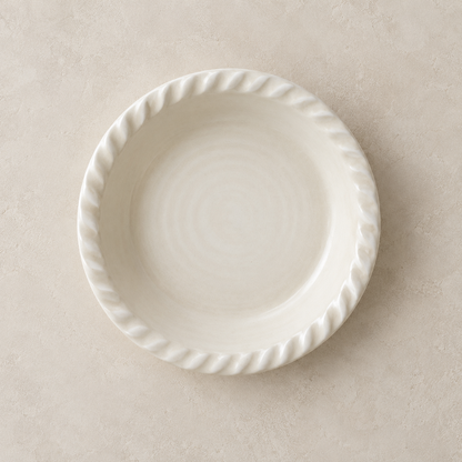 Heirloom Ivory Pie Plate