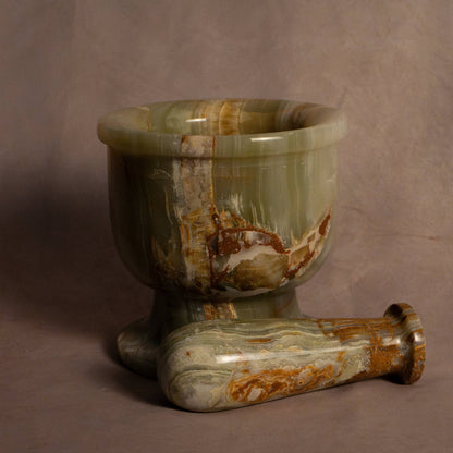 Heirloom Onyx Mortar & Pestle