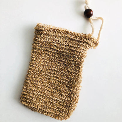 Jute Soap Holder + Exfoliator