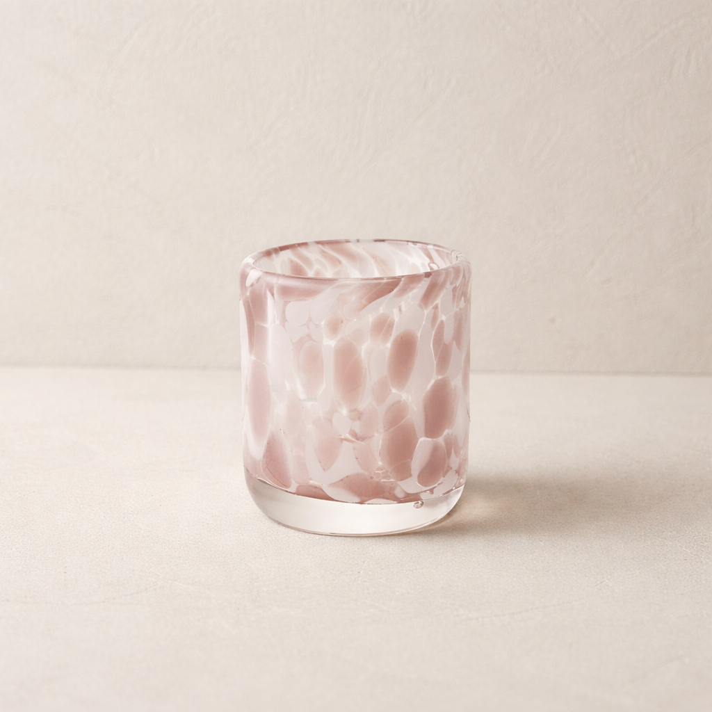 Lavender Confetti Shot Glass
