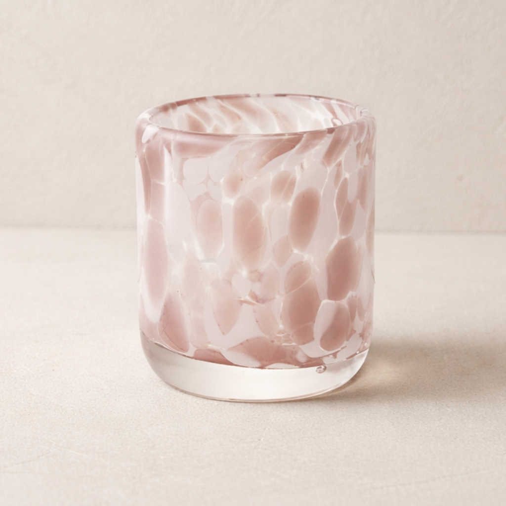 Lavender Confetti Shot Glass