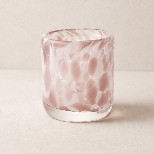 Lavender Confetti Shot Glass