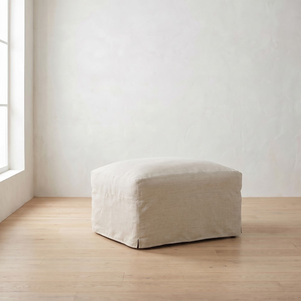 Lilah Ottoman, styled at home