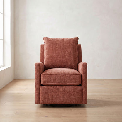 Lilah Recliner in Brick Chenille