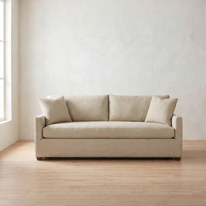 Lilah Sleeper Sofa in Natural Performance Linen