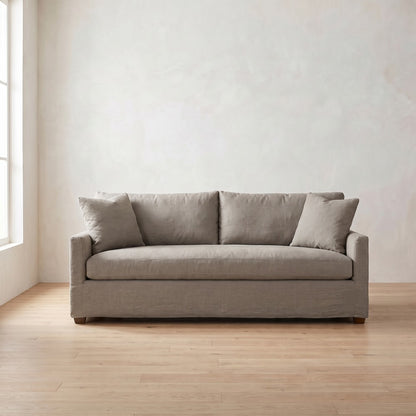Lilah Sleeper Sofa in Putty Linen