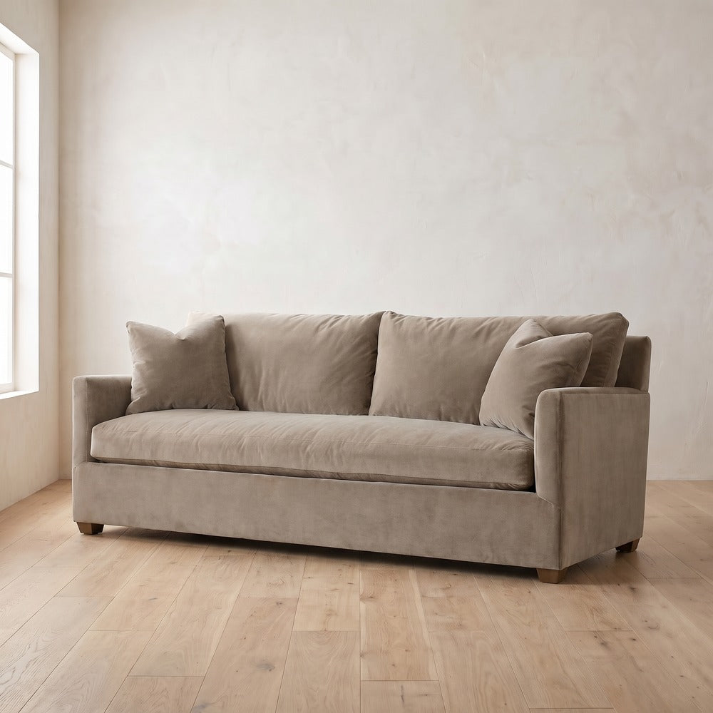 Lilah Sofa, styled at home