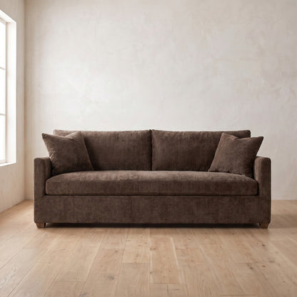 Lilah Sofa in Bark Chenille
