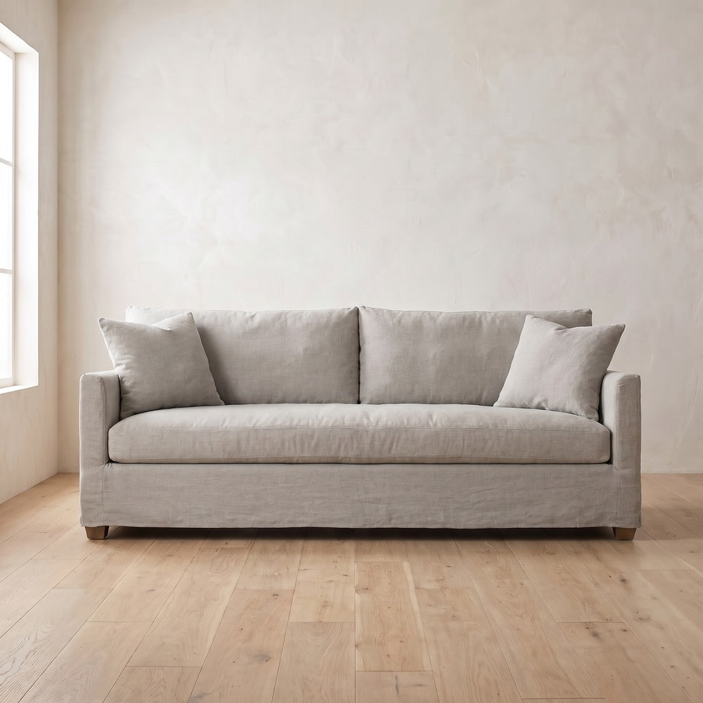 Lilah Sofa in Natural Linen