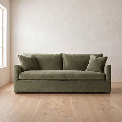 Lilah Sofa in Sage Velvet