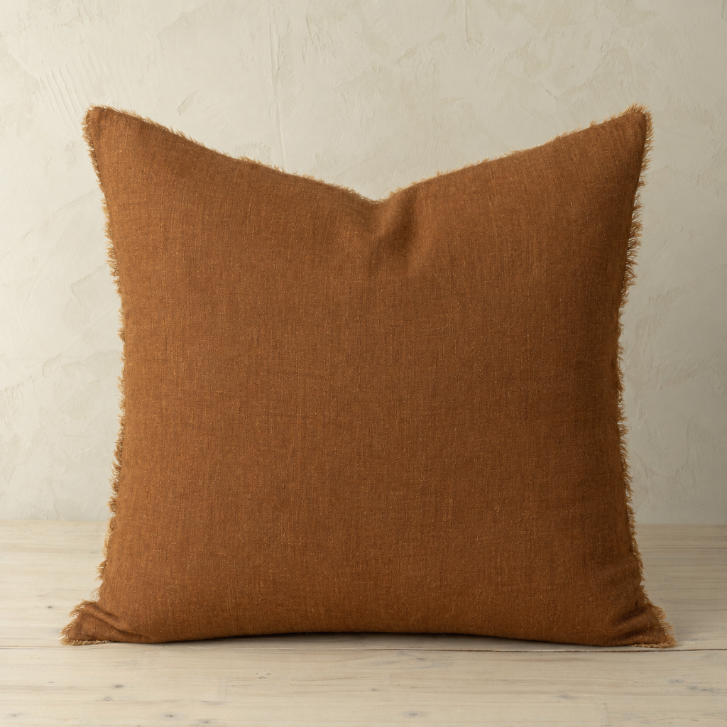 Lina Linen Pillow - 24"x24"
