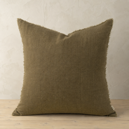 Lina Linen Pillow - 24"x24"