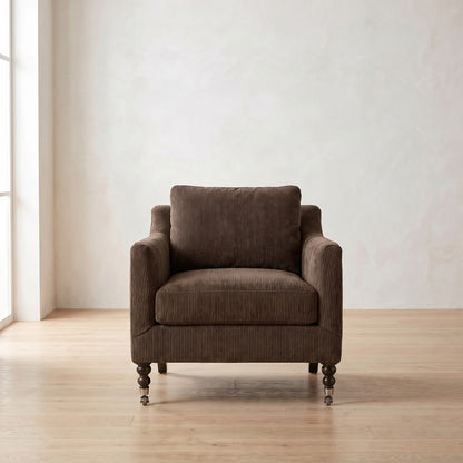Madeline Chair in Bark Chenille
