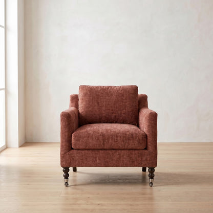 Madeline Chair in Brick Chenille
