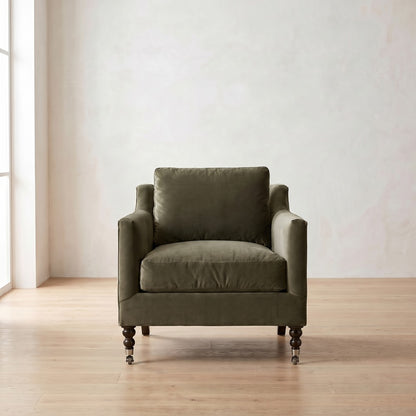 Madeline Chair in Sage Velvet