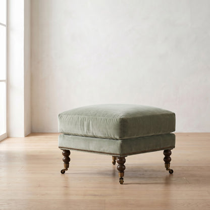 Madeline Ottoman, styled at home