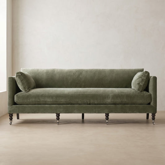 Madeline Sofa in Antique Moss