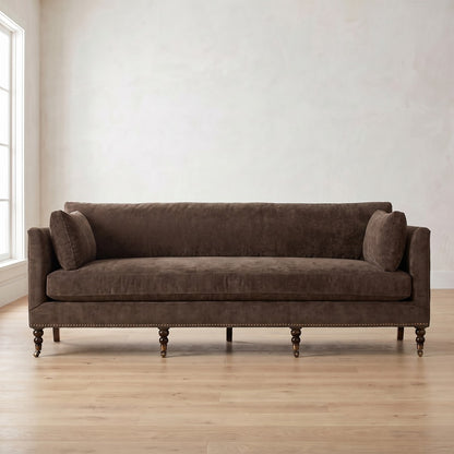 Madeline Sofa in Bark Chenille